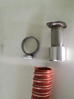 Bolt-On Silicone Hose