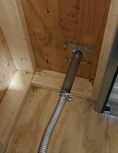 Through-Wall Kit for Generator Exhaust Extension