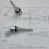 GE-190 Magnetic Dipstick - Will fit Predator 8750/9000/9500